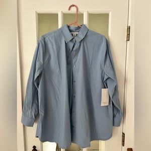 Athleta Oversized Poplin Top